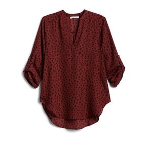 *NWT!!* Gorgeous versatile leopard print blouse